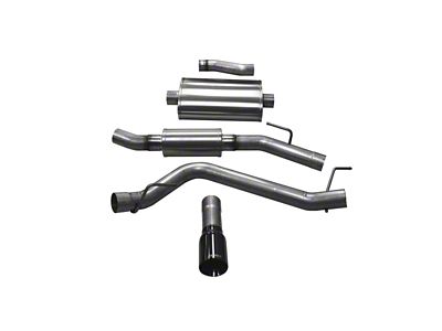 Corsa Performance 2020-2024 Jeep Gladiator JT 3.0in Cat-Back Single Touring Side - 21062BLK
