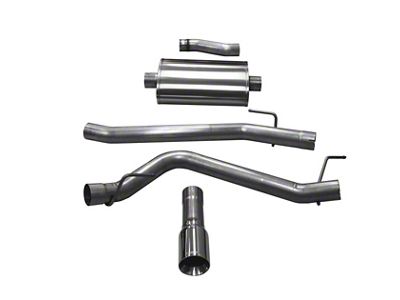 Corsa Performance 2020-2024 Jeep Gladiator JT 3.6L Single Side Exit Cat-Back - 21060