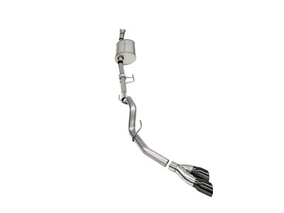 Corsa Performance 2021-2024 Ford F-150 SuperCab/6.5in Bed 3.5L V6 Sport Cat-Back - 21166BLK