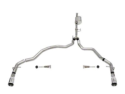 Corsa Performance 2021-2024 Ford F-150 SuperCab/6.5in Bed 3.5L V6 Sport Cat-Back - 21167