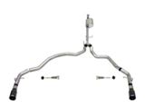 Corsa Performance 2021-2024 Ford F-150 SuperCab/6.5in Bed 5.0L V8 Sport Cat-Back - 21158BLK