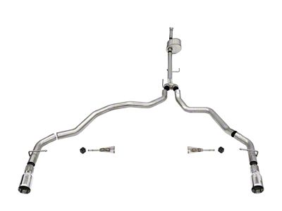 Corsa Performance 2021-2024 Ford F-150 SuperCab/6.5in Bed 5.0L V8 Xtreme Cat-Back - 21149