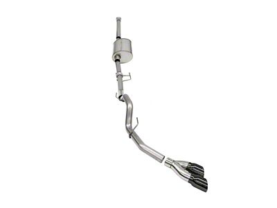 Corsa Performance 2021-2024 Ford F-150 SuperCrew/6.5in Bed 3.5L V6 Sport Cat-Back - 21169BLK