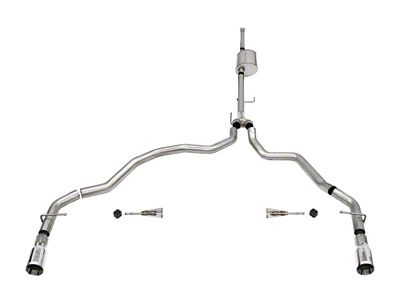 Corsa Performance 2021-2024 Ford F-150 SuperCrew/6.5in Bed 5.0L V8 Sport Cat-Back - 21161