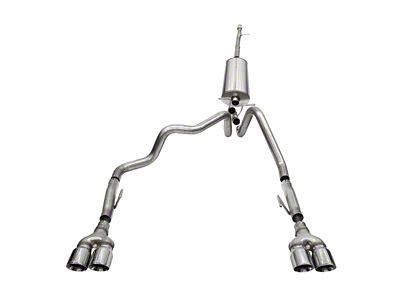 Corsa Performance 2022-2024 Chevrolet Silverado 1500 Cat-Back Dual Rear Exit with - 21238