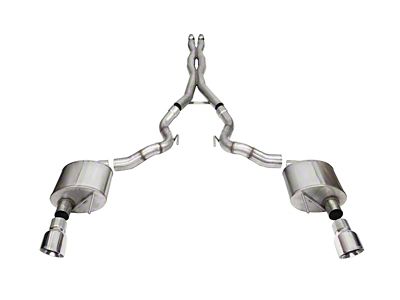 Corsa Performance 2024 Ford Mustang GT Conv. Xtreme CatBack Ex. Sys. - 21270