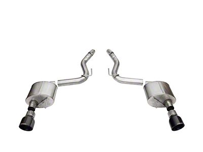 Corsa Performance 2024 Ford Mustang GT Sport Axle-Back Dual Rear Exit - 21252BLK