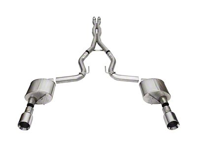 Corsa Performance 2024 Ford Mustang GT Xtreme CatBack Exhaust Sys 3.0in - 21251