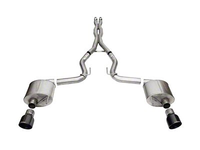 Corsa Performance 2024 MustangGT Sport Cat-Back Ex.Sys 3.0in Dual Rear - 21254BLK