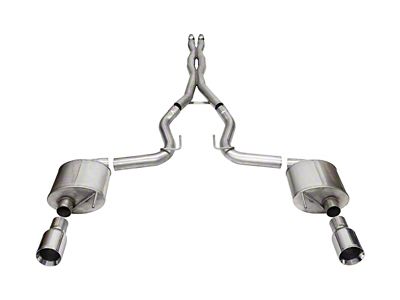 Corsa Performance 2024 MustangGT Sport Cat-Back Exhaust Sys. 3.0in Dual - 21255