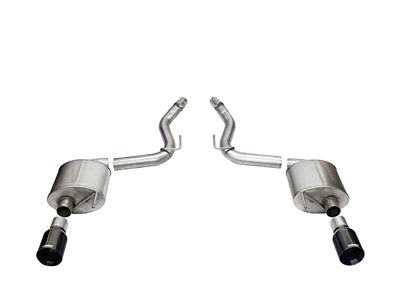 Corsa Performance 2024 rd MustangGT Touring Axle-Back Ex.Sys 3.0in Dual Rear - 21257BLK