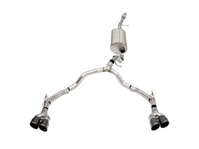 Corsa Performance 2021-2024 Suburban / Yukon XL 5.3L 4WD Dual Rear - 21128BLK