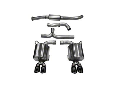Corsa Performance 2011-2014 Subaru Impreza Sedan STI 2.5L Turbo Manual Black - 14863BLK