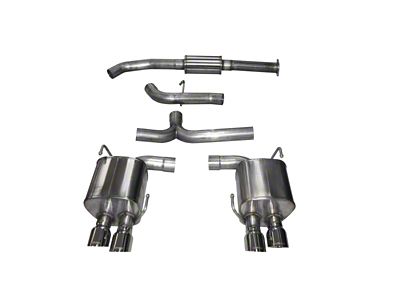 Corsa Performance 2015-2021 Subaru WRX Cat Back Exhaust Polished Quad 3.5in - 14857