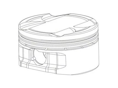 CP Pistons Piston & Ring B16A - Bore 81.mm - SC7100-1