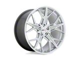 Cray Hammerhead Gloss Silver with Mirror Cut Face Wheel; 18x9; 50mm Offset