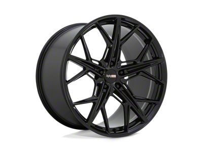 Cray Hammerhead Gloss Black Wheel; 20x11.5; 52mm Offset; 5x120mm Bolt Pattern; 67.06mm Hub Bore
