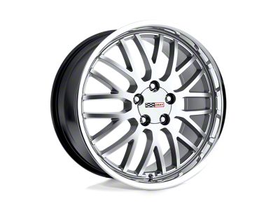 Cray Manta Hyper Silver with Mirror Cut Lip Wheel; 20x10.5; 65mm Offset