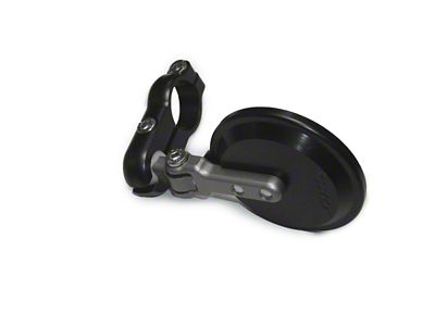 CRG Constructors Blindsight Folding 2 in. Round Bar-End Mirror - Black - BSLS-100