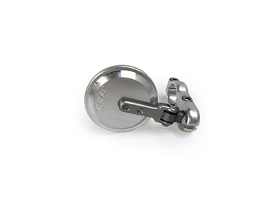 CRG Constructors Blindsight Folding 2 in. Round Bar-End Mirror - Silver - BSLS-201