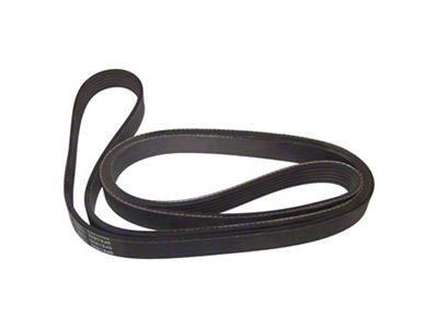 Crown Automotive Jeep Replacement Accessory Drive Belt for 84/90 XJ Cherokee & 86/90 MJ Comanche w/ 2.5L Engine - 53002900