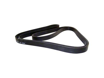 Crown Automotive Jeep Replacement Accessory Drive Belt for 91/95 XJ Cherokee & MJ Comanche w/ 4.0L Engine - 53010269