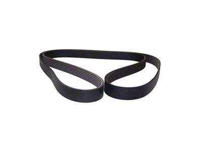 Crown Automotive Jeep Replacement Accessory Drive Belt for Various, Dodge & Chrysler Vehicles; 69.0-Inch Long - 53010283