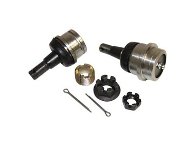 Crown Automotive Jeep Replacement Ball Joint Set, Left or Right Front Upper & Lower for Various Jeep Vehicles - 83500202