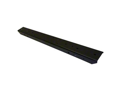 Crown Automotive Jeep Replacement Black Front Black Bumper for 1997-2006 Jeep TJ Wrangler; USA Only - 5ED16T3X