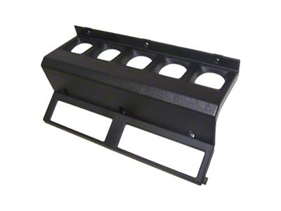 Crown Automotive Jeep Replacement Black Instrument Housing Panel for 1987-1995 YJ Wrangler - 5AD88LTB