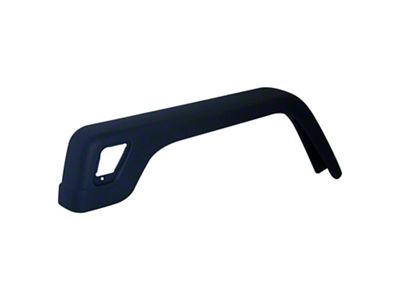 Crown Automotive Jeep Replacement Fender Flare, Left Front, Black Textured, w/o Sahara or Rubicon Package - 55254919