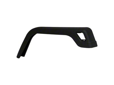 Crown Automotive Jeep Replacement Fender Flare, Right Front, Black Textured, w/o Sahara or Rubicon Package - 55254918