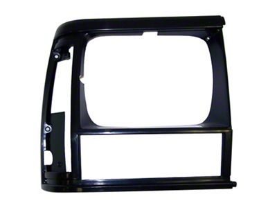 Crown Automotive Jeep Replacement Flat Black Right Headlight Bezel for 91/96 XJ Cherokee & 91/92 MJ Comanche - 55054930