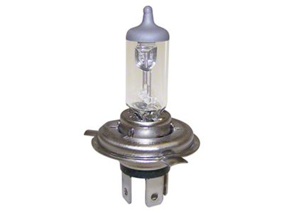 Crown Automotive Jeep Replacement Halogen Headlight Bulb, Replaces H4; Fits 84-01 Jeep XJ, MJ, YJ, ZJ - L00H460W