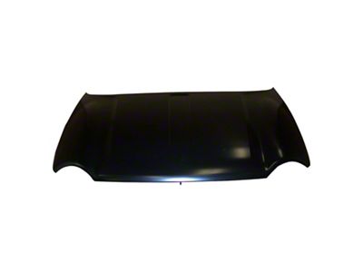 Crown Automotive Jeep Replacement Hood for 2005-2007 Jeep KJ Liberty w/ o Renegade Pkg.; Black Primed - 55177200AF