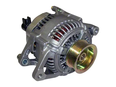 Crown Automotive Jeep Replacement Alternator for 1991-1995 Chrysler Vehicles; 6 Groove, 120 Amp - 5234033