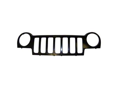 Crown Automotive Jeep Replacement Black Paintable Grille for 2002-2004 Jeep KJ Liberty - 55156608AA