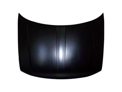 Crown Automotive Jeep Replacement Black Primed Hood for 1999-2004 WJ Grand Cherokee - 55076470AC