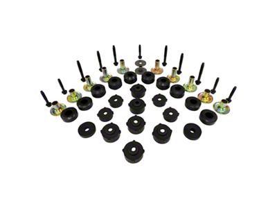 Crown Automotive Jeep Replacement Body Mount Master Kit - 52002723MK
