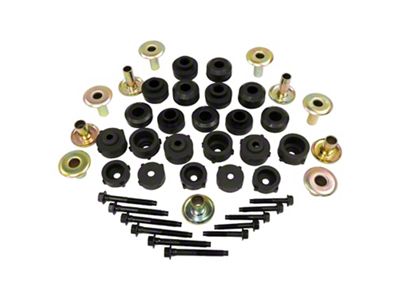 Crown Automotive Jeep Replacement Body Mount Master Kit - 55176180MK