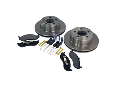 Crown Automotive Jeep Replacement Disc Brake Pad and Rotor Kit - 5016434K