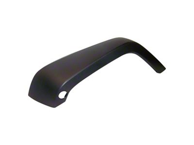 Crown Automotive Jeep Replacement Fender Flare, Left Front, Black Textured - 5KF09RXFAG