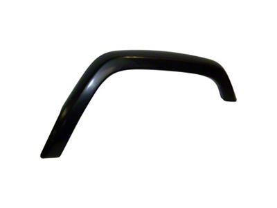 Crown Automotive Jeep Replacement Front Right Matte Black Fender Flare - 5FW72DX9AD