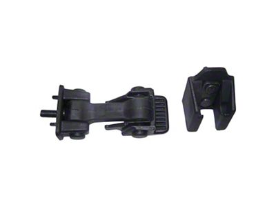 Crown Automotive Jeep Replacement Hood Catch Kit, Left or Right, Black - 55176636K