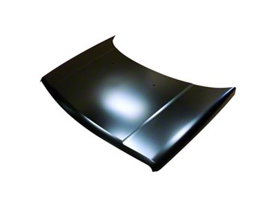Crown Automotive Jeep Replacement Hood for 2007-2017 Jeep MK Patriot, Black Primed - 5054330AG