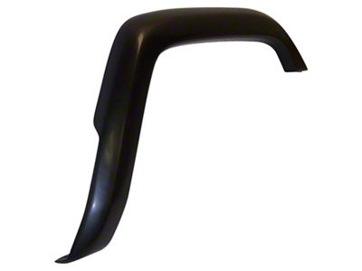 Crown Automotive Jeep Replacement Left Rear Matte Black Fender Flare for 97-01 XJ Cherokee - 5FW77DX9AC