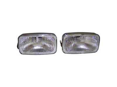Crown Automotive Jeep Replacement Left & Right Fog Lamps Less Covers for 93/95 ZJ Grand Cherokee - 4713582K