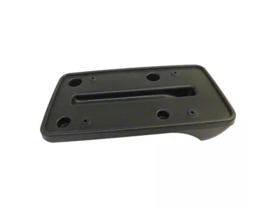 Crown Automotive Jeep Replacement License Plate Bracket, Rear, Black - 55174994