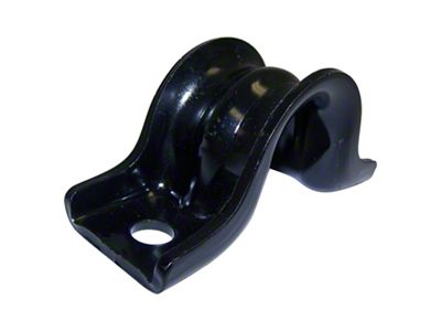 Crown Automotive Jeep Replacement Sway Bar Bushing Bracket, Left or Right Front w/ Center Bead - 52090474AB