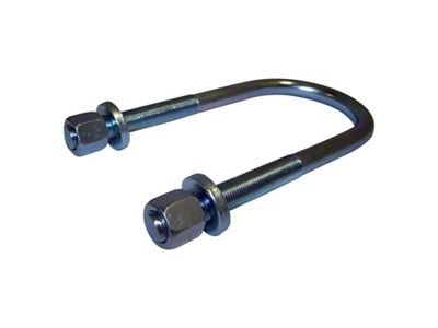 Crown Automotive Jeep Replacement U-Bolt, Left or Right Rear, Dana 35, Includes Washers and Nuts - 8130369HD